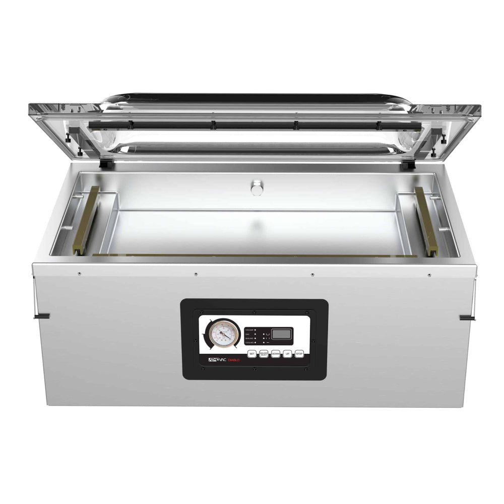 Eurodib Diablo 12D27G Chamber Vacuum Sealer Machine with 27" Seal Bar & 24 m³/h Vacuum Power Eurodib Diablo 12D27G Chamber Vacuum Sealer Machine with 27" Seal Bar & 24 m³/h Vacuum Power