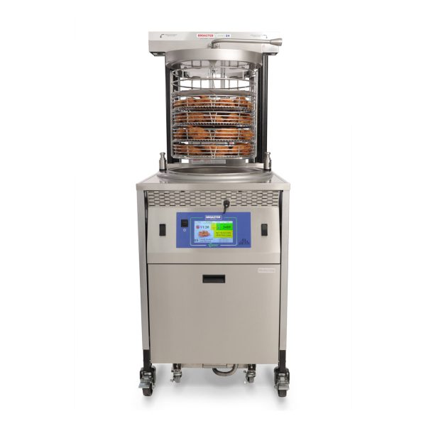 Broaster ES24G ST E-Series 70 lbs Gas SmartTouch Pressure Deep Fryer - 120V