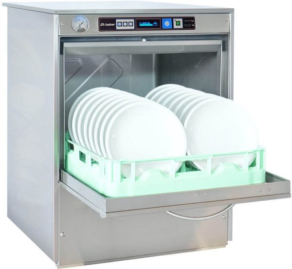 Lamber - F99DYPS Deluxe High-Temperature Undercounter Dishwasher w/ Electronic Control Panel - LMSF99DYPS
