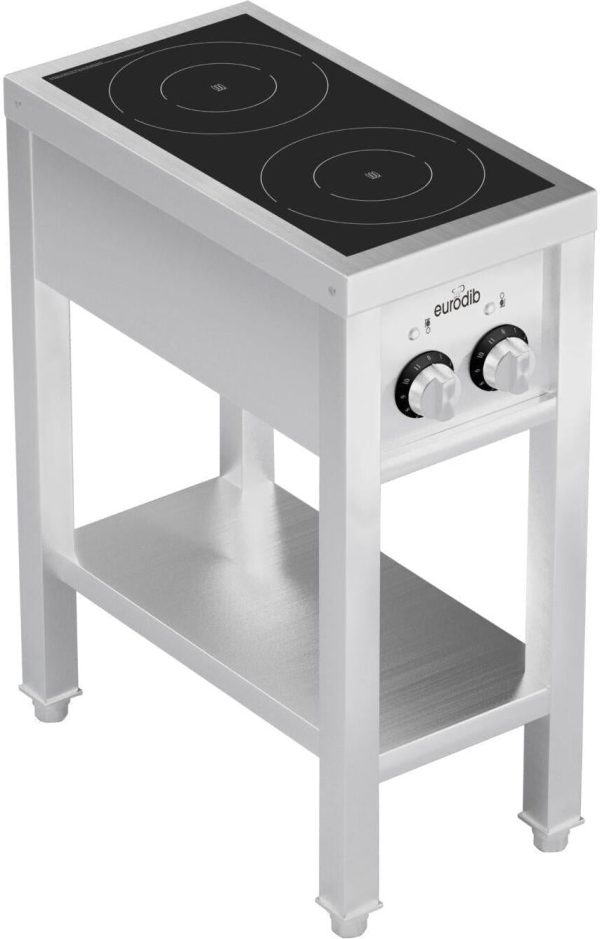 Eurodib - Freestanding 2 Burner Commercial Induction Cooktop 3Ph - FCIHD235OS3PH