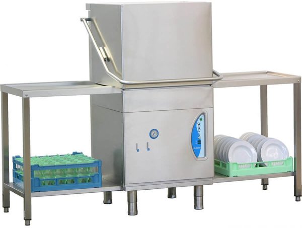 Lamber - L25EKDPS 3Ph High-Temperature Pass-Through Dishwasher w/ Drain Pump - LMSL25EKDPS3PH