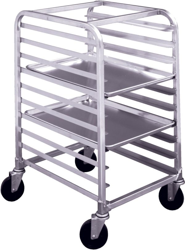 Winholt - 26" End Loading Half Height Pan Rack with Open Top - AL-1806-H