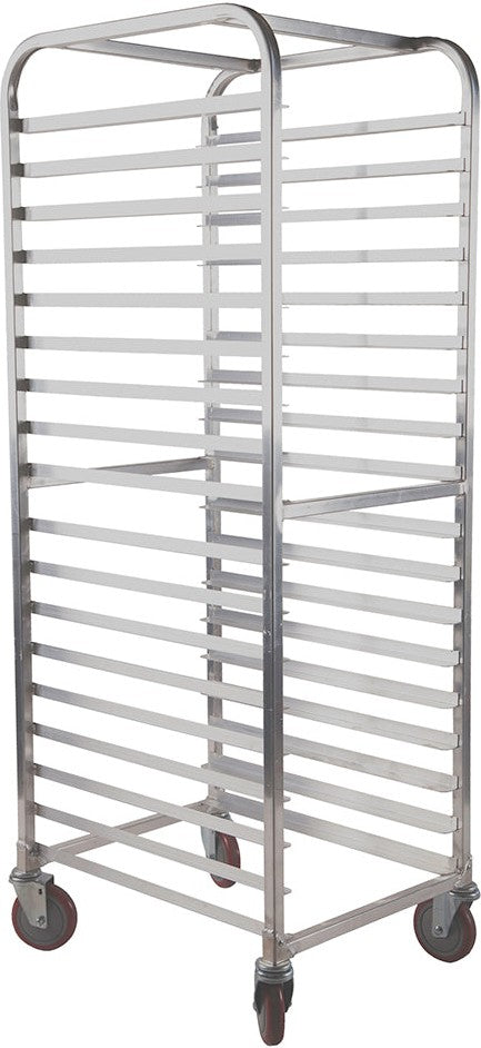 Winholt - Holds 30-18" Trays Medium Duty End Loading Aluminum Pan Rack - AL-1830B