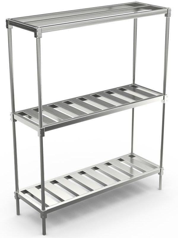 Winholt - 20" Aluminum E-Channel Shelves Beer Keg Racks - BKR-722076