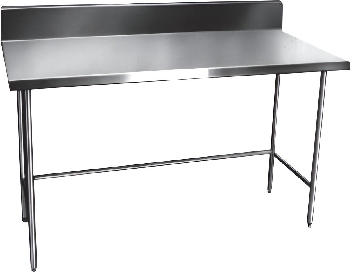 Winholt - 30" x 72" Standard Series Stainless Steel Work Tables with Backsplash - DTB-3072 Winholt - 30" x 72" Standard Series Stainless Steel Work Tables with Backsplash - DTB-3072
