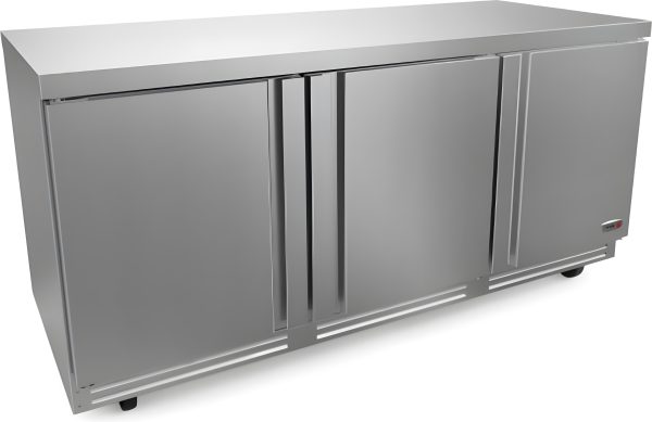 Fagor - FUR Series 115V, 72" Three Door Undercounter Refrigerator - FUR-72-N