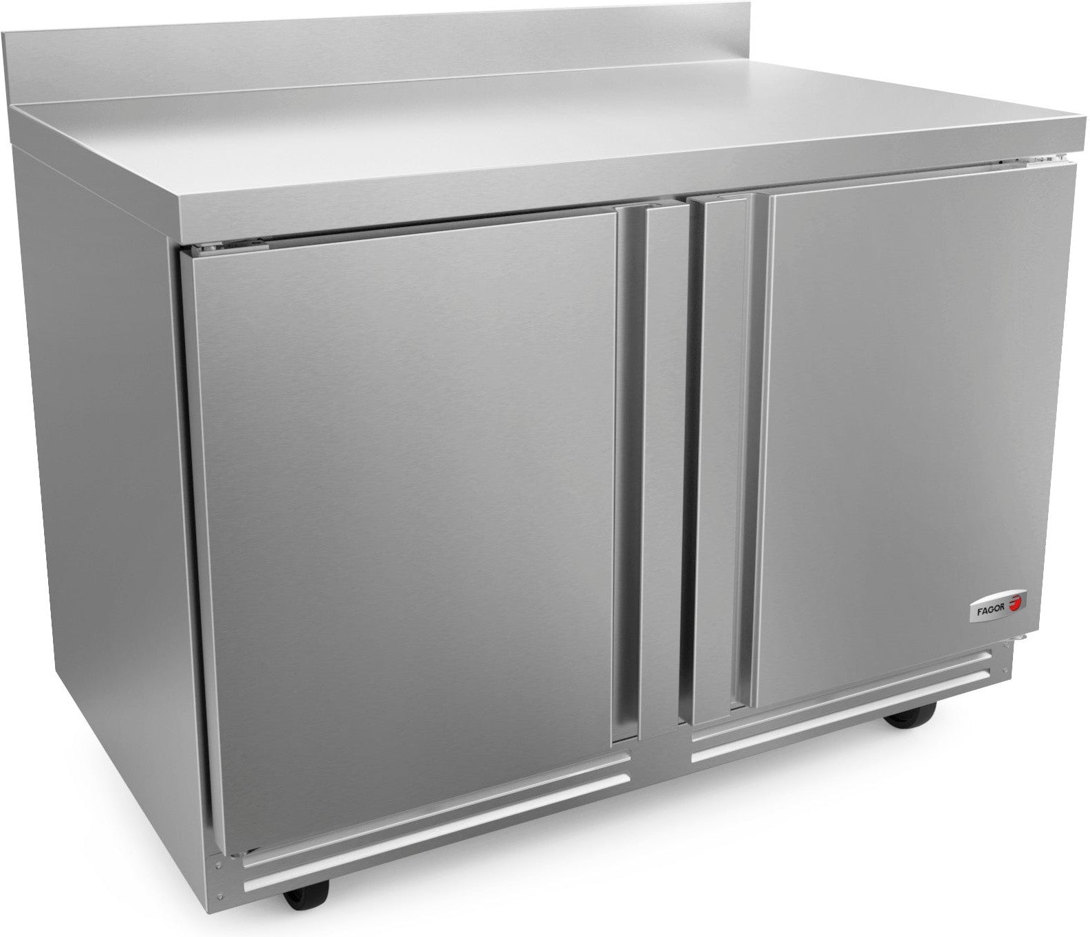 Fagor - FWR Series 115V, 48" Double Door Worktop Refrigerator - FWR-48-N Fagor - FWR Series 115V, 48" Double Door Worktop Refrigerator - FWR-48-N