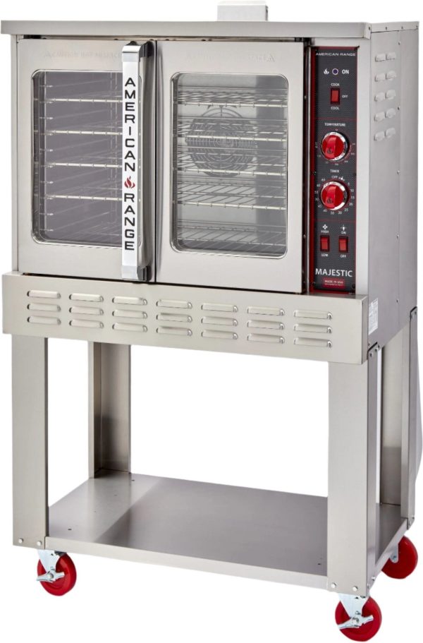 American Range - 40" Majestic Heavy Duty Single-Deck Gas Convection Oven with Manual Controls, 70,000 BTU - MSD-1GG