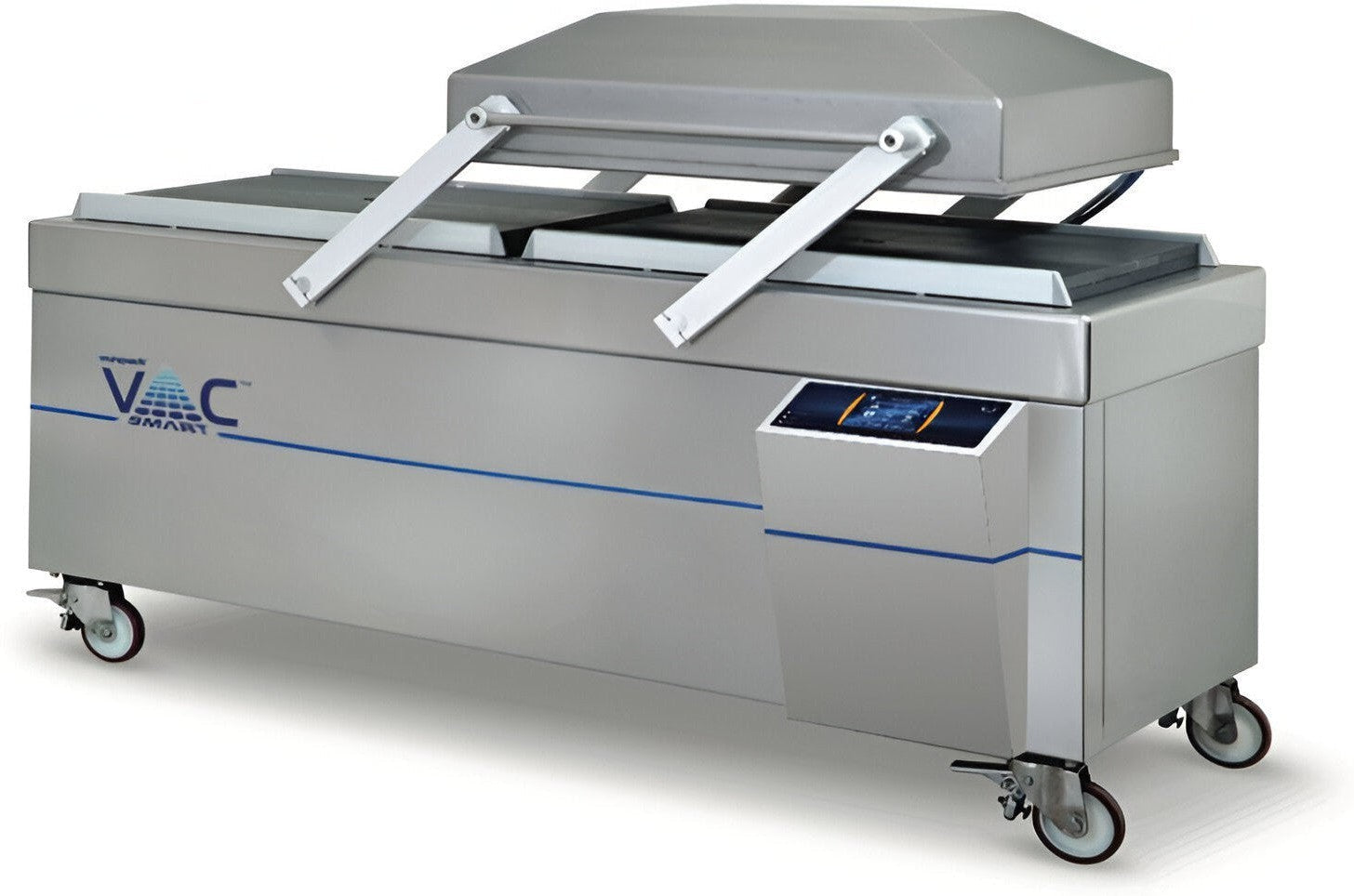 MiniPack - Double Chamber Swing Lid VacSmart L, R & M Seal Vacuum Sealer - MV1100LRM MiniPack - Double Chamber Swing Lid VacSmart L, R & M Seal Vacuum Sealer - MV1100LRM