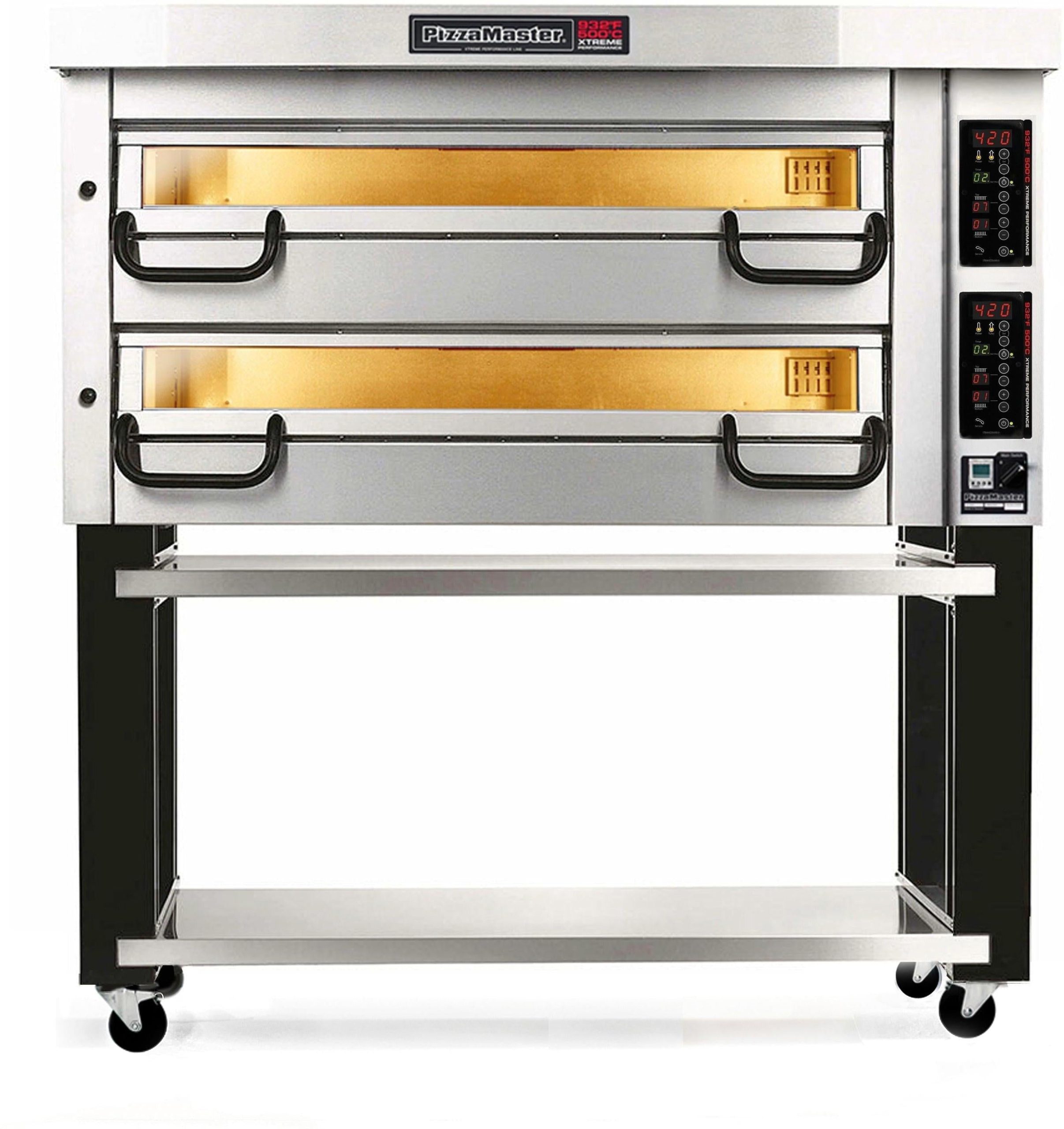 PizzaMaster - 700 Series 3 Stone Hearth, 2 Deck, Modular Electric Pizza Oven - PM 732ED PizzaMaster - 700 Series 3 Stone Hearth, 2 Deck, Modular Electric Pizza Oven - PM 732ED