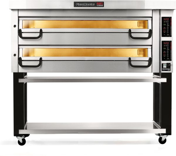 PizzaMaster - 700 Series 4 Stone Hearth, 2 Deck, Modular Electric Pizza Oven - PM 742ED