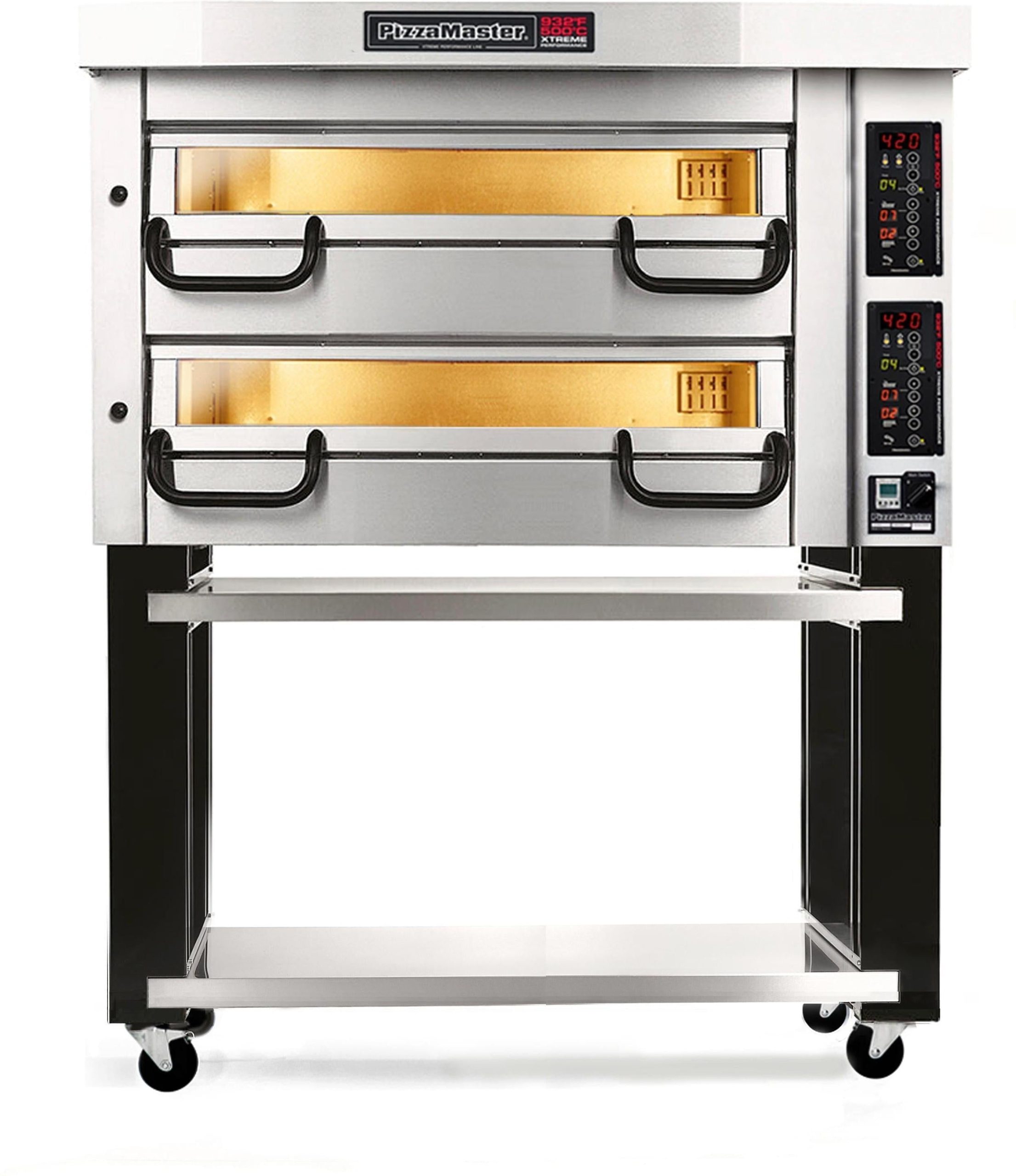 PizzaMaster - 800 Series 2 Stone Hearth, 2 Deck, Modular Electric Pizza Oven - PM 822ED PizzaMaster - 800 Series 2 Stone Hearth, 2 Deck, Modular Electric Pizza Oven - PM 822ED