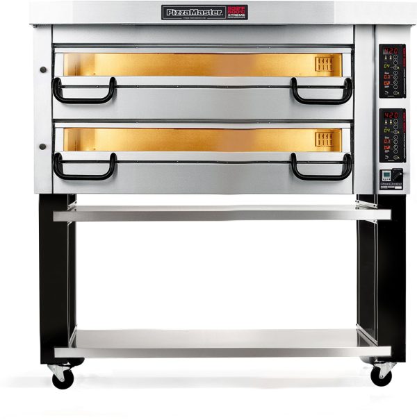 PizzaMaster - 800 Series 3 Stone Hearth, 3 Deck, Modular Electric Pizza Oven - PM 833ED