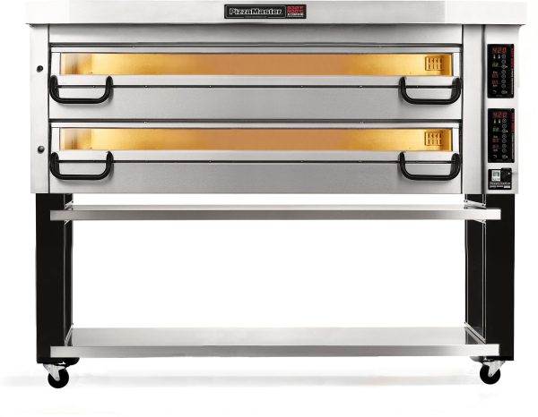 PizzaMaster - 900 Series 4 Stone Hearth, 2 Deck, Modular Electric Pizza Oven - PM 942ED