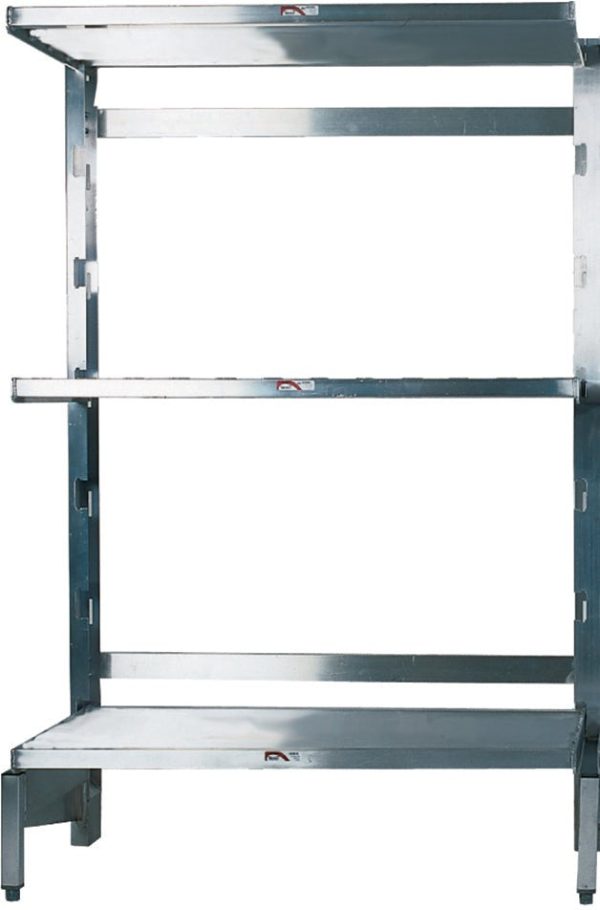 Winholt - 36" x 24" 4 Shelve Aluminum Solid Reinforced Shelf & Starter Kit - SCASS-2436-4-SU