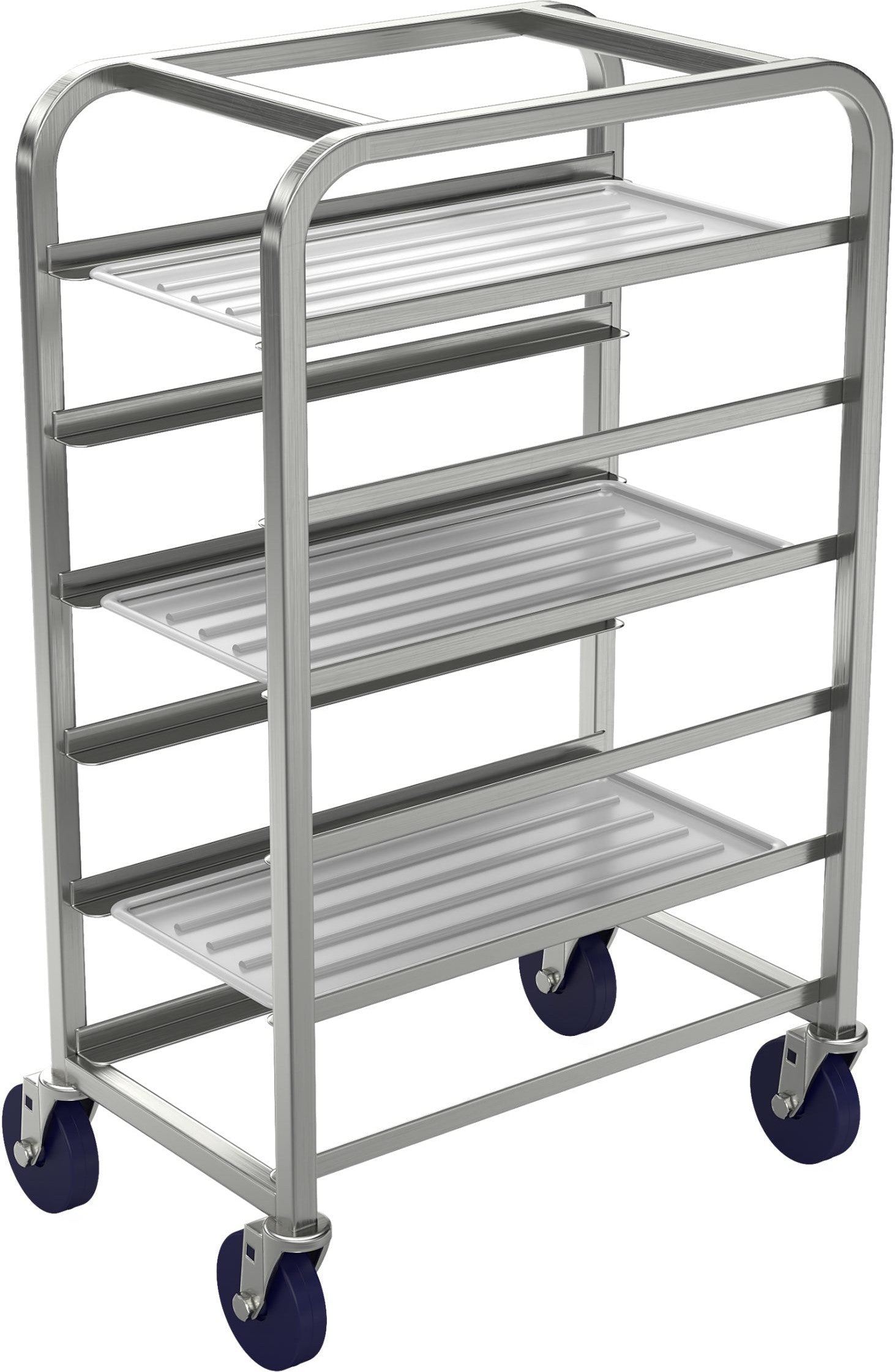 Winholt - Holds 10-12" Stainless Steel Platter Cart - SS-1210 Winholt - Holds 10-12" Stainless Steel Platter Cart - SS-1210