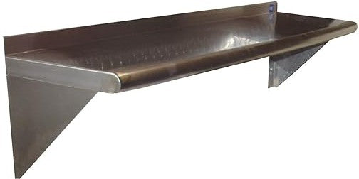 Winholt - 60" x 15" Stainless Steel Wall-Mounte Shelf - SSWMS155