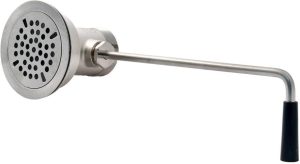 Winholt - Standard Rotary Lever Waste Valve with Flat Strainer - WS-RLWV-ST