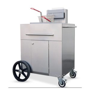 HOTZONE - DEEP FRYER SPLIT TANK 50LBS