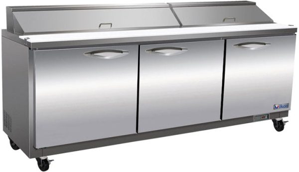 Ikon ISP72 72" 3-Door Sandwich Prep Table