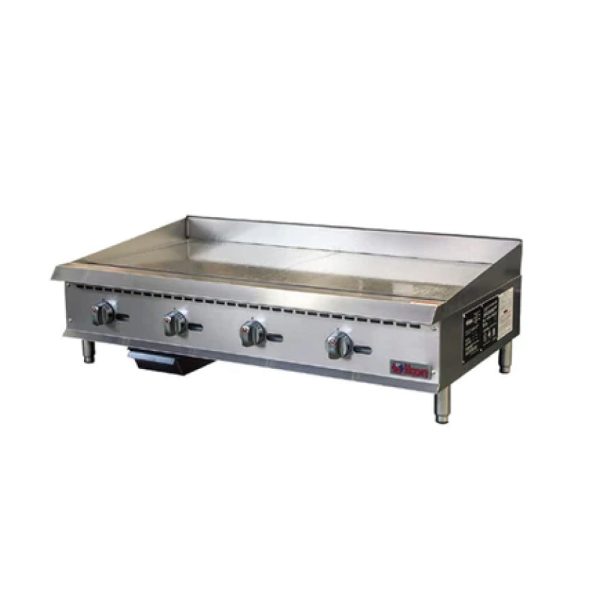 Ikon ITG-48 48" Natural Gas Griddle With Thermostatic Control - 120,000 BTU