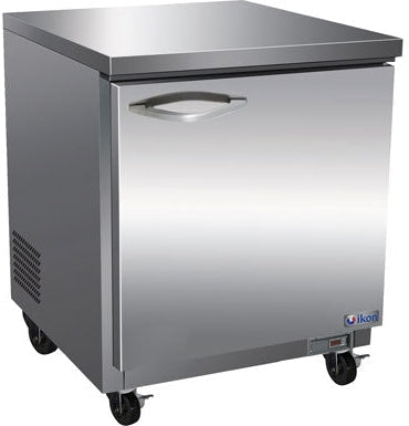 Ikon IUC28F 28" Solid Single Door Undercounter Freezer
