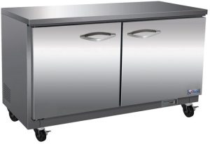 Ikon IUC36F 36" Solid 2-Door Undercounter Freezer