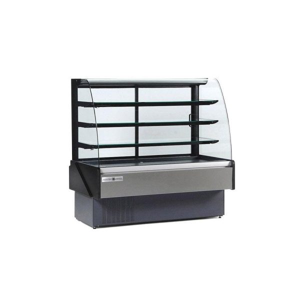 Hydra-Kool KBD-CG-60-S 60" Curved Glass Bakery Deli Case