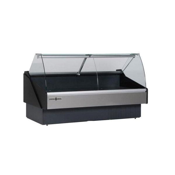 Hydra-Kool KFM-CG-40-S 40.4" Curved Glass Deli Case