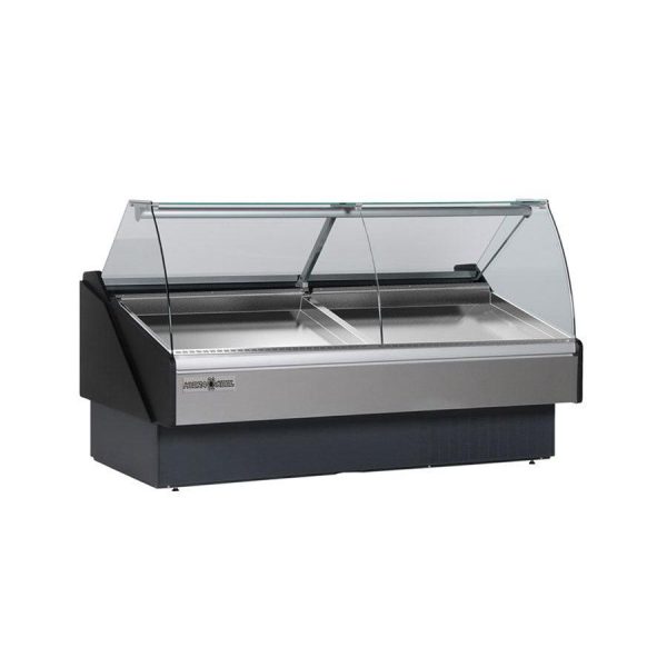 Hydra-Kool KFM-SC-80-S 85" Curved Glass Seafood Case