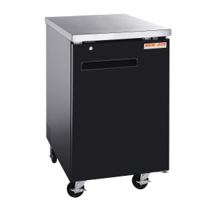 New Air NBB-23-SB 23.5" Solid 1-Door Back Bar Refrigerator