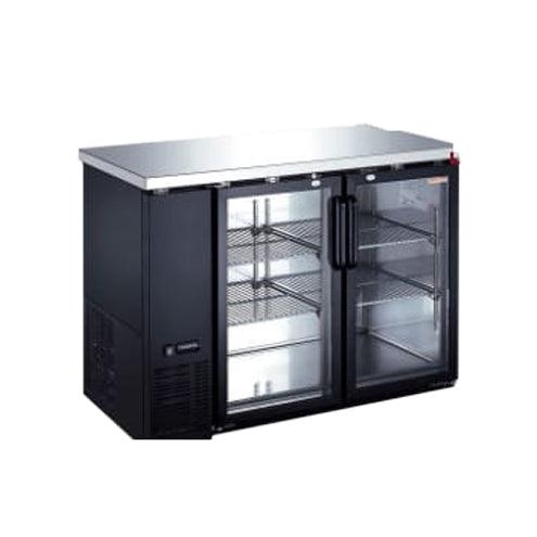 New Air NBB-48-SG 48" Glass 2-Door Back Bar Refrigerator