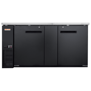 New Air NBB-72-SB 72" Solid 2-Door Back Bar Refrigerator