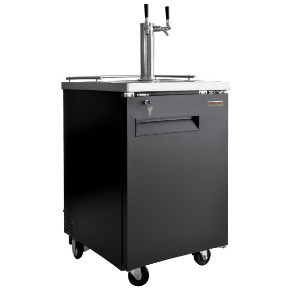 New Air NBD-23-SB 23" Solid Single Door Beer Dispenser
