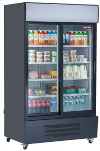 New Air NGR-115-S 55" Two Sliding Glass Door Merchandiser