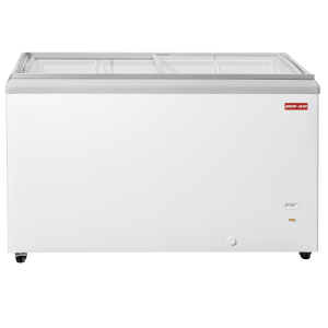 New Air 60" Ice Cream Freezer with Slide Flat Glass Door 13.9 Cu. Ft. - NIF-60-FG