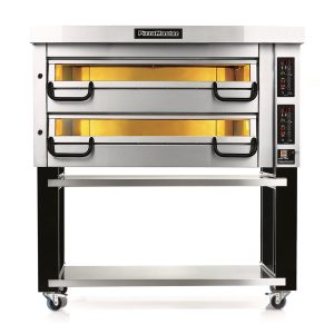PizzaMaster 3 Stone Hearth 65" Modular Electric Two Deck Pizza Oven - PM 832ED