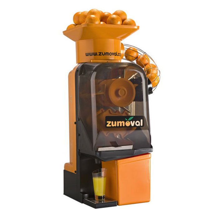 Zumoval Minimatic Compact Citrus Juicer with Automatic Feeder - 15 Fruits/Minute - 39519 Zumoval Minimatic Compact Citrus Juicer with Automatic Feeder - 15 Fruits/Minute - 39519