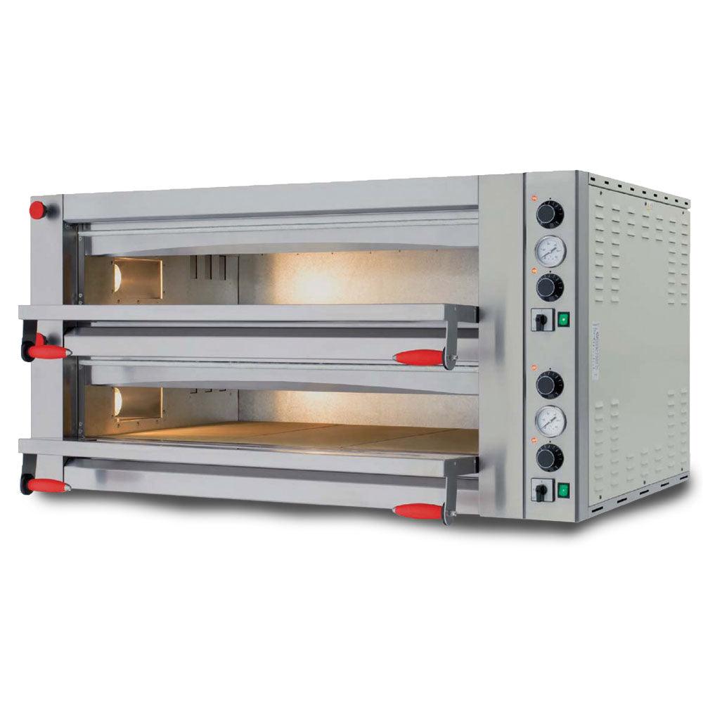 Trento 41" 2-Deck Pyralis Series Pizza Oven With Mechanical Display - 220V, 18 kW - 40641 Trento 41" 2-Deck Pyralis Series Pizza Oven With Mechanical Display - 220V, 18 kW - 40641
