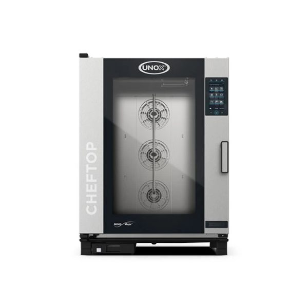 Unox XAVC-10FS-GPRM ChefTop MIND.Maps Plus Liquid Propane Countertop Combi Oven with 120V, 1 Ph - Full Size
