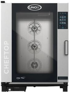 Unox XAVC-10FS-GPRM ChefTop MIND.Maps Plus Natural Gas Countertop Combi Oven with 120V,1 Ph - Full Size