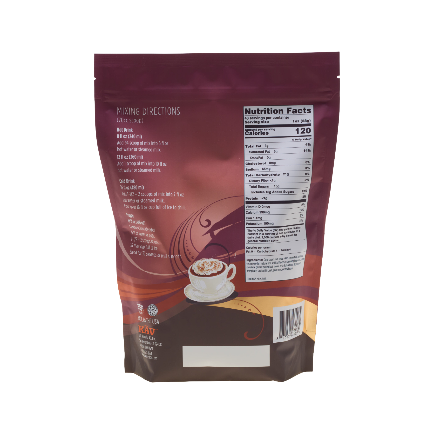KAV Artisan Chocolate Truffle Cocoa KAV Artisan Chocolate Truffle Cocoa - Image 2