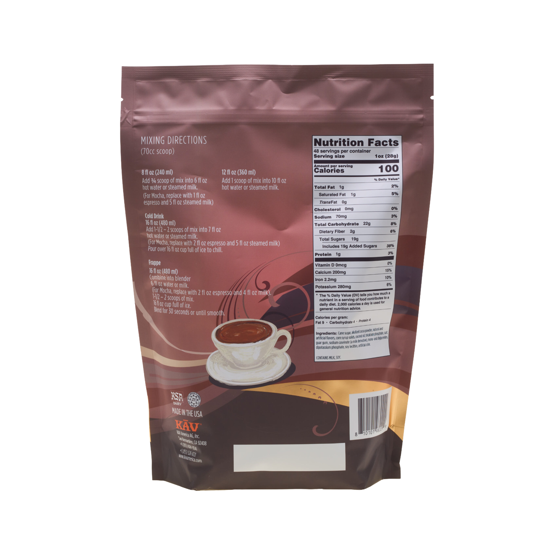 KAV Luxurious Belgian Dark Chocolate KAV Luxurious Belgian Dark Chocolate - Image 2
