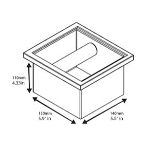 Rhino Coffee Gear Square Knock Chute Rhino Coffee Gear Square Knock Chute - Image 3