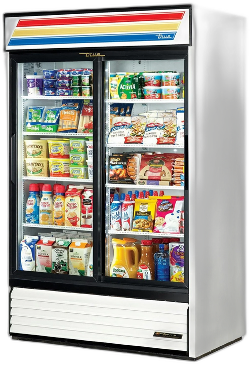 Glass-door merchandiser